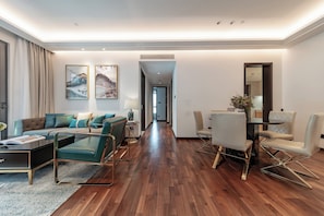 Superior Suite, 3 Bedrooms | Living area