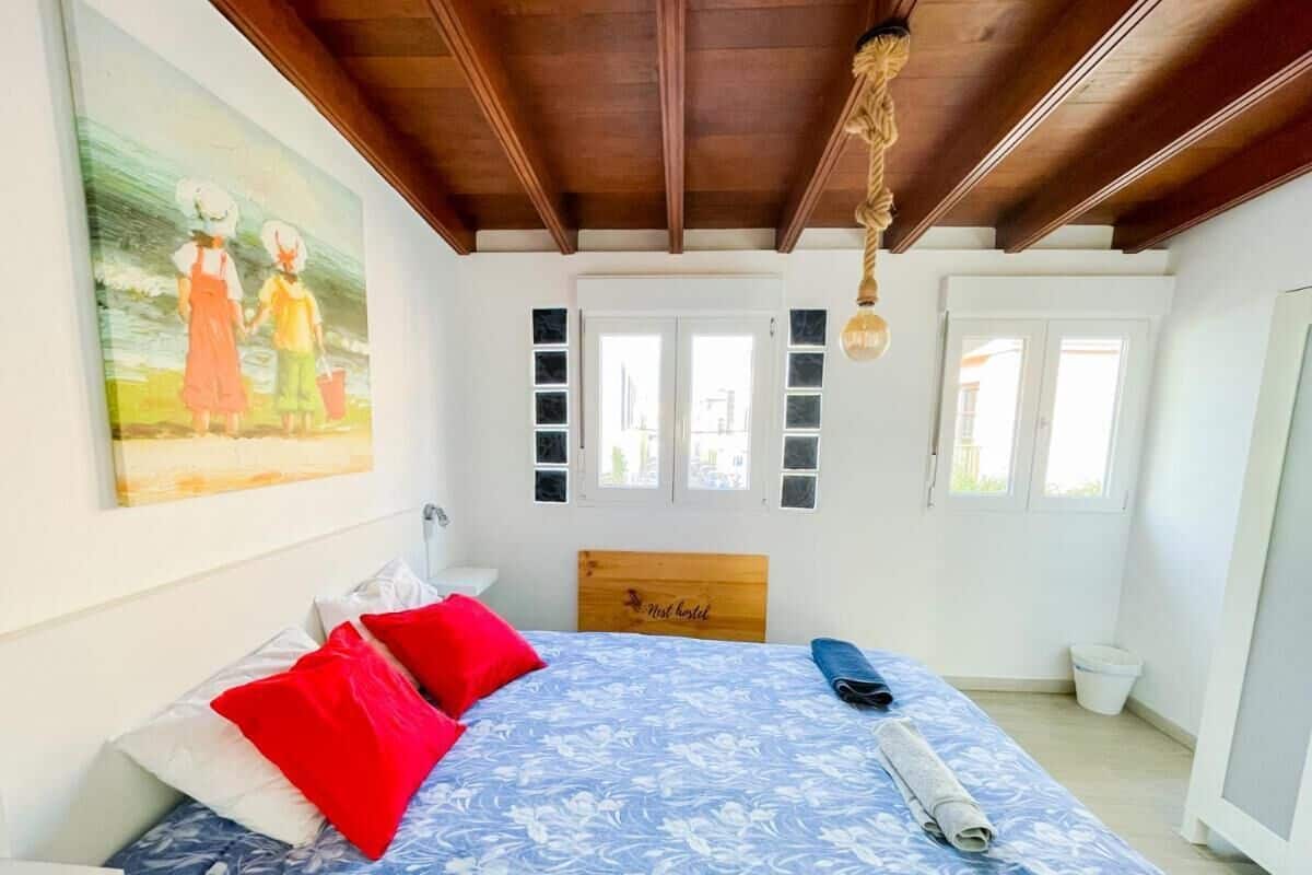 Chambre Double, salle de bains privée (2) | Rideaux occultants, Wi-Fi gratuit, draps fournis
