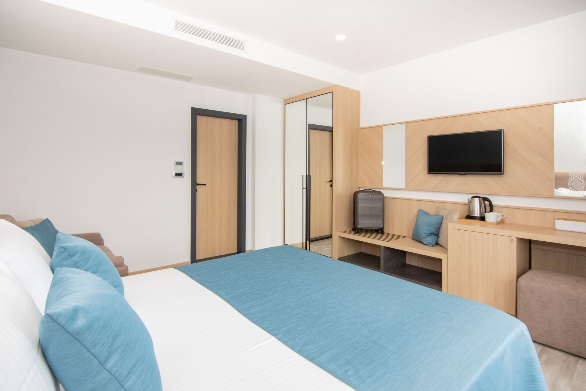 standard triple room | frette italian sheets, premium bedding, in-room safe, blackout curtains