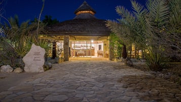 Front of property – evening/night