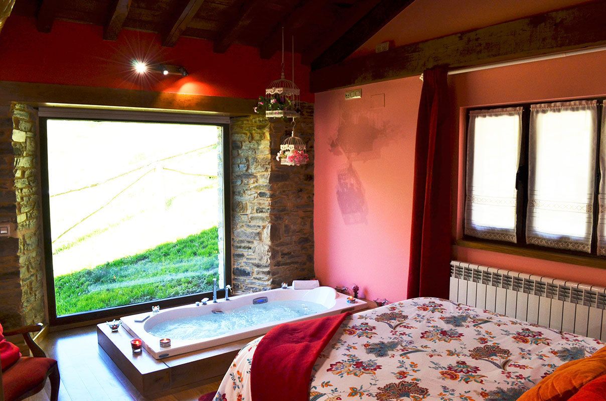 独立别墅, 2 间卧室, 热水浴缸 (El Encanto del Valle) | 按摩浴缸