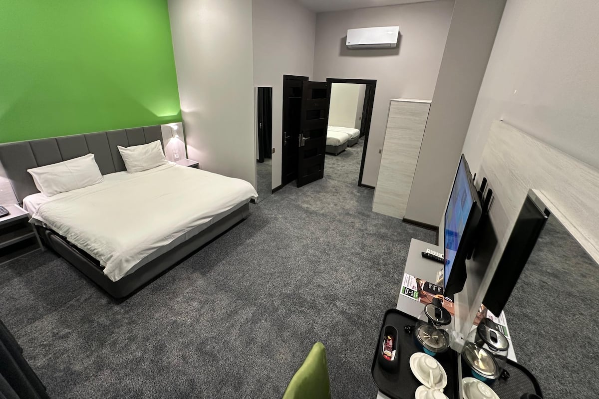 Elite suite | Lakens van Egyptisch katoen, luxe beddengoed, donzen dekbedden