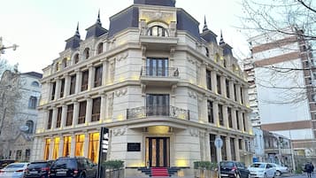 Voorkant van accommodatie