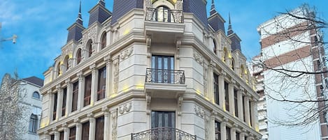 Majoituspaikan julkisivu