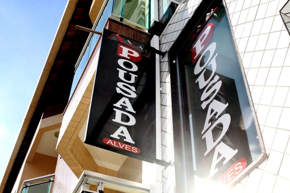 Majoituspaikan julkisivu