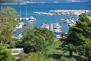 Blick von der Unterkunft