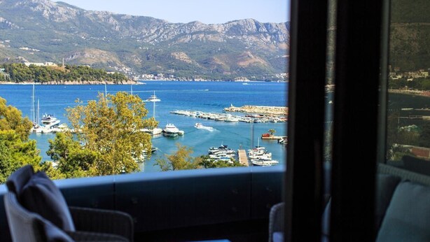 Superior Apartment, 1 Bedroom, Sea View | View from room - ROYAL GARDENS Apartments (Budva)