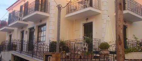 Front of property - evening/night