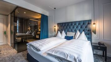 Chambre Double Design | 1 chambre, coffres-forts dans les chambres, bureau, Wi-Fi gratuit