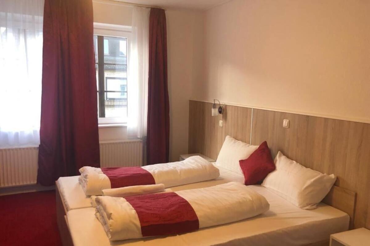 Desk, cots/infant beds, free WiFi, bed sheets