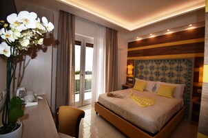 Minibar, in-room safe, desk, blackout curtains