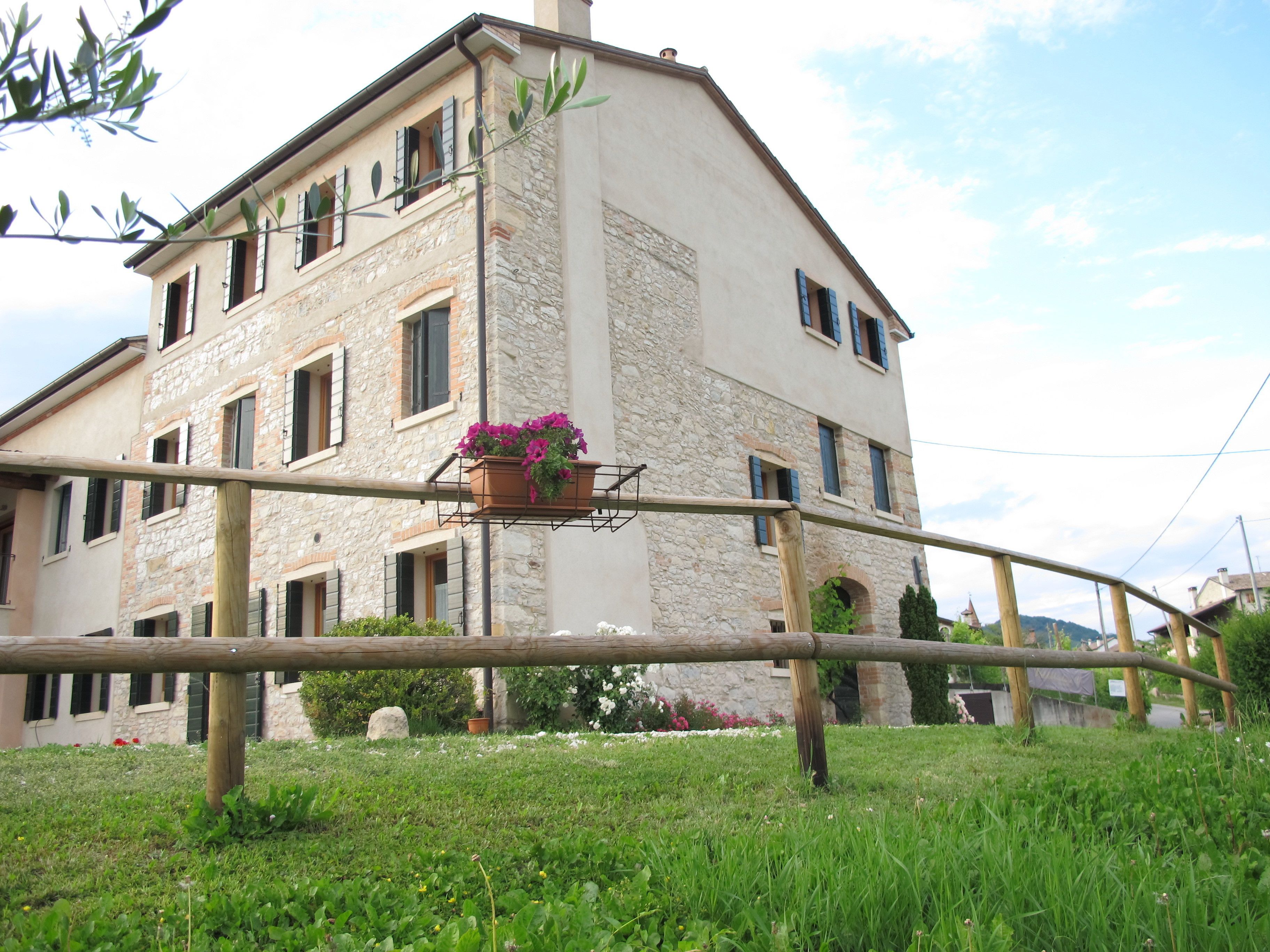 Fassade der Unterkunft