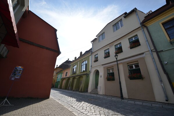 Façade de l’hébergement