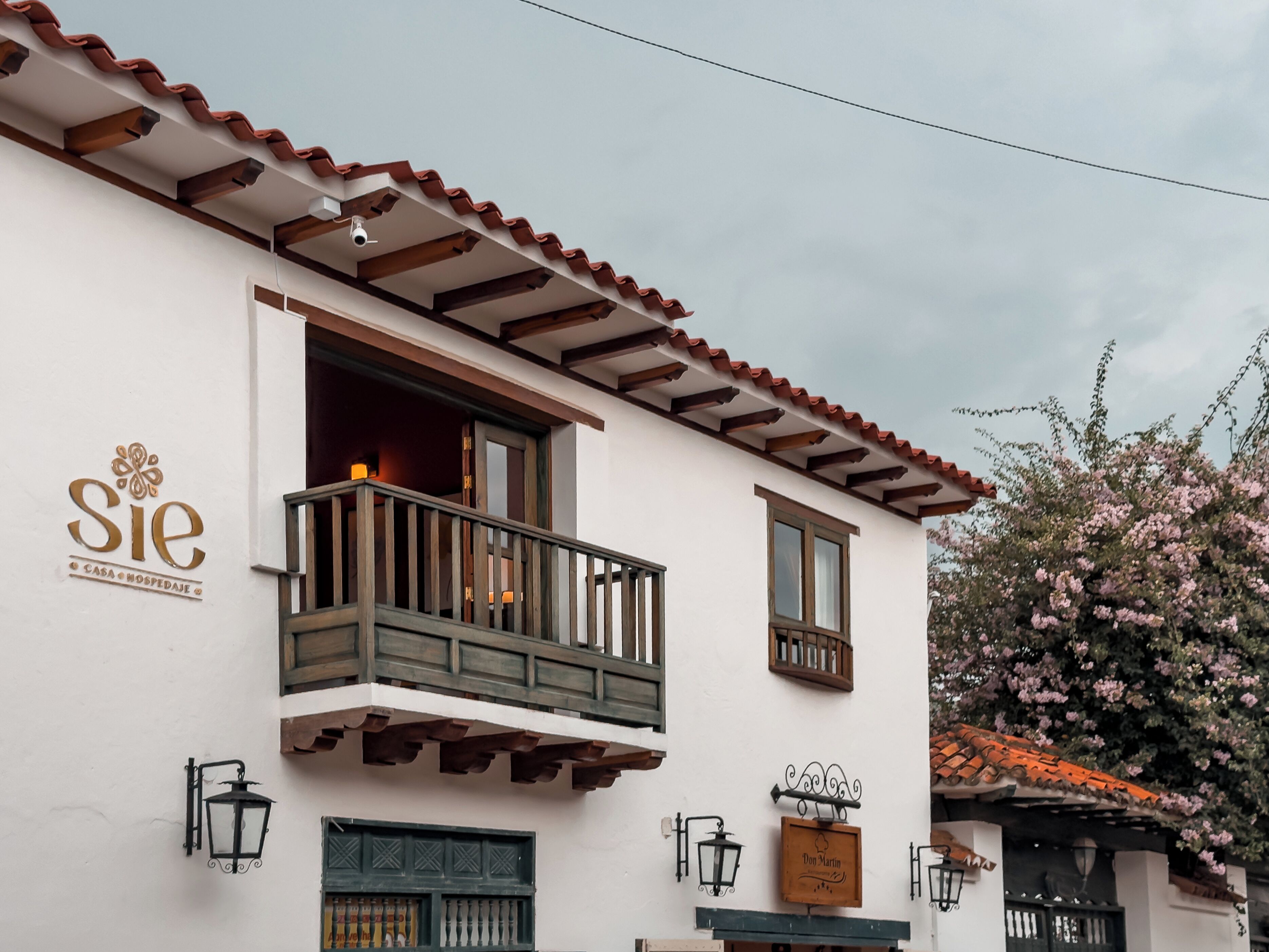 Fassade der Unterkunft