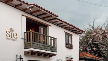 Fassade der Unterkunft