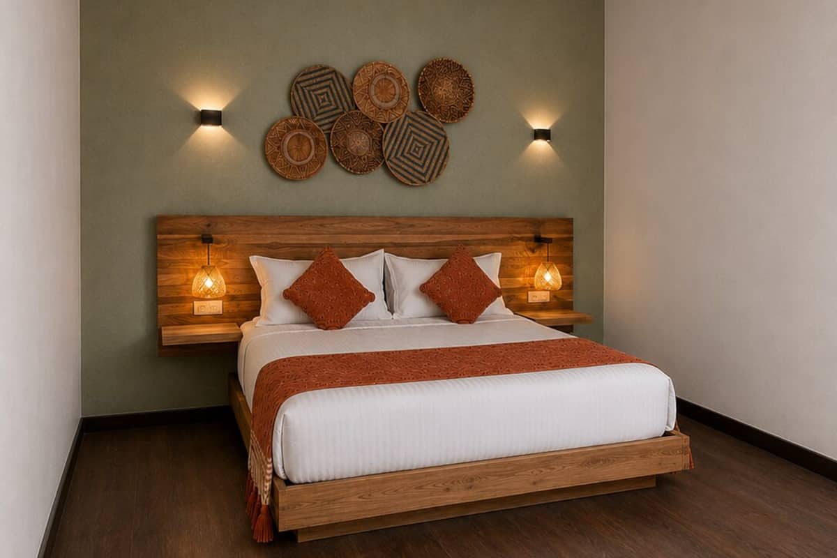Standard Double Room | Down comforters, individually decorated, desk, iron/ironing board