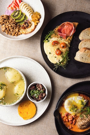 Free daily cooked-to-order breakfast