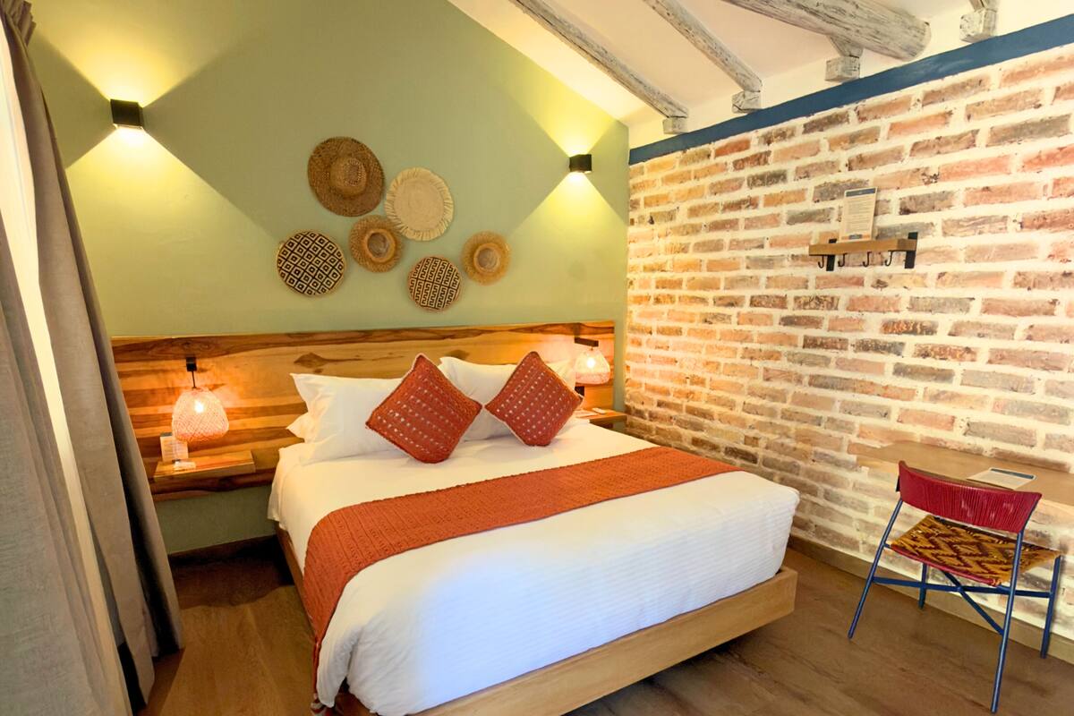 Down duvets, desk, iron/ironing board (on request), free WiFi