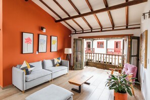 Lobby sitting area - Casa Sie (Villa de Leyva)