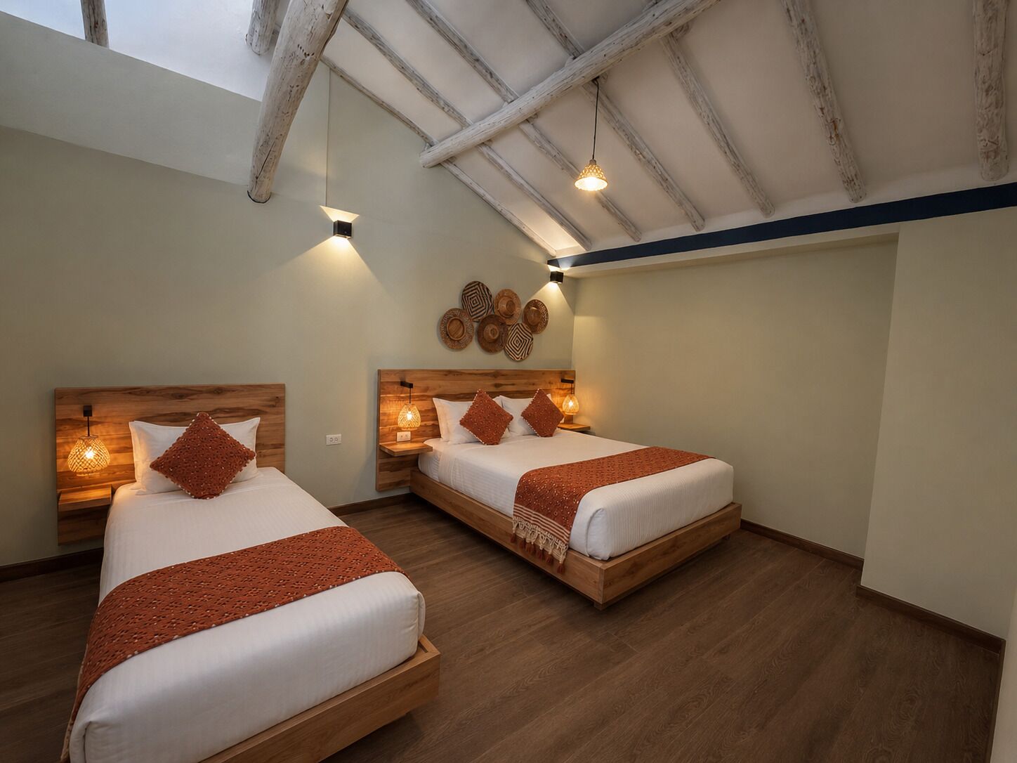 Standard Triple Room | Down duvets, individually decorated, desk, iron/ironing board
