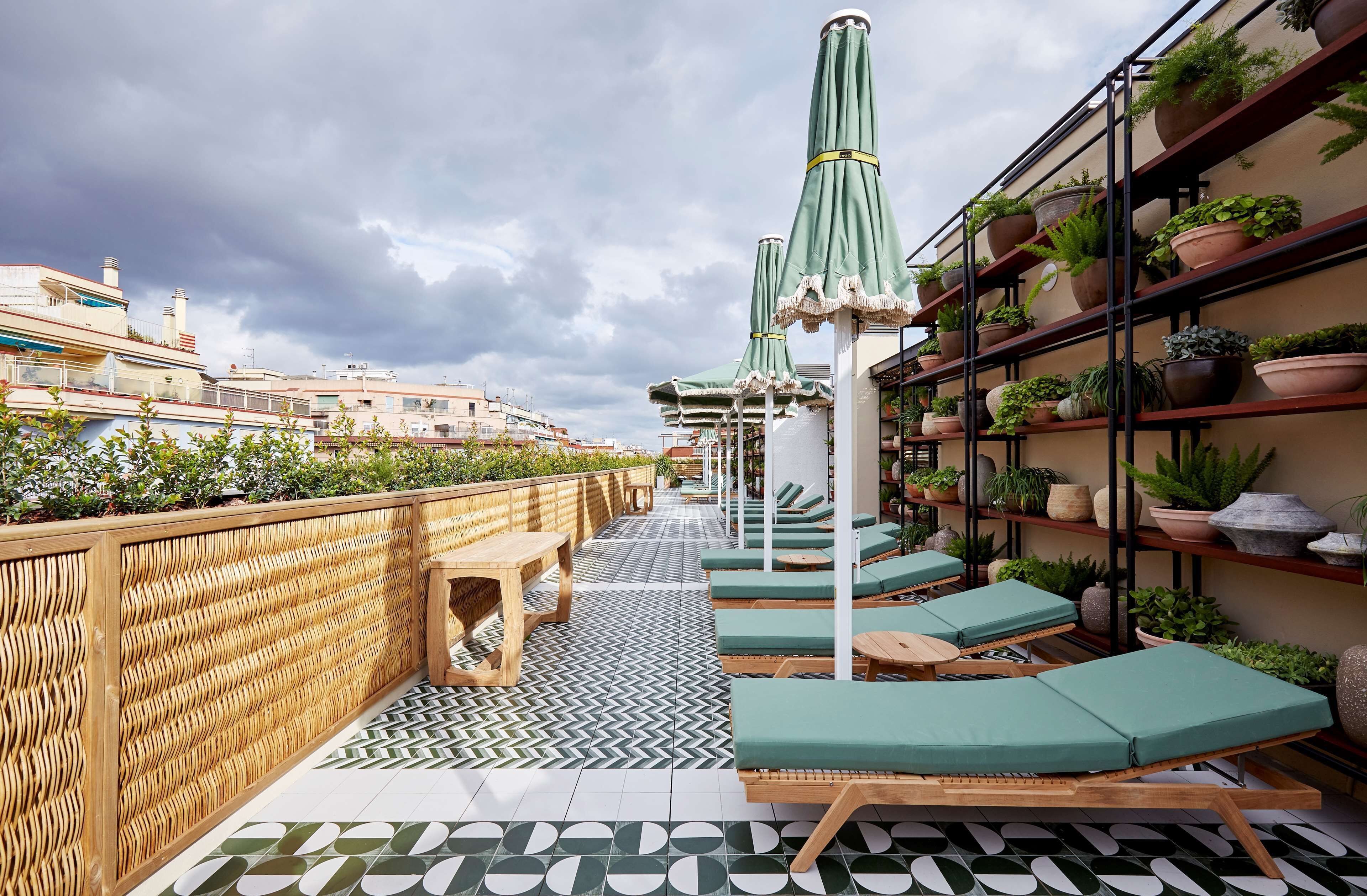 Terraza en la azotea