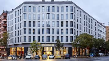 Overnatningsstedets facade