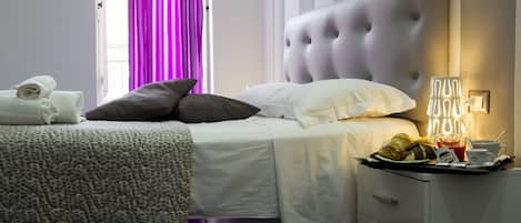Double Room | Egyptian cotton sheets, premium bedding, down duvets, minibar