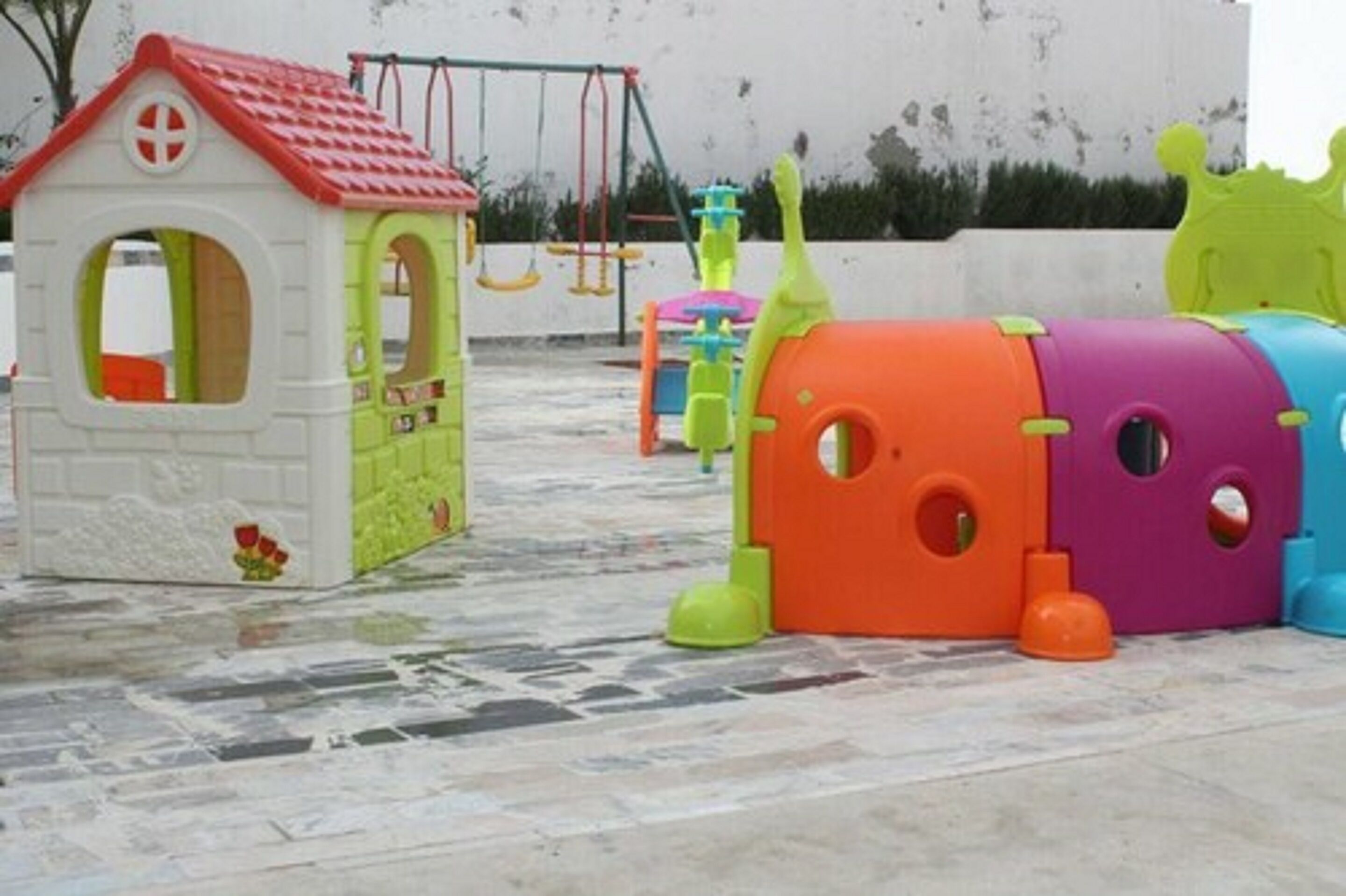 Área de juegos infantiles al aire libre