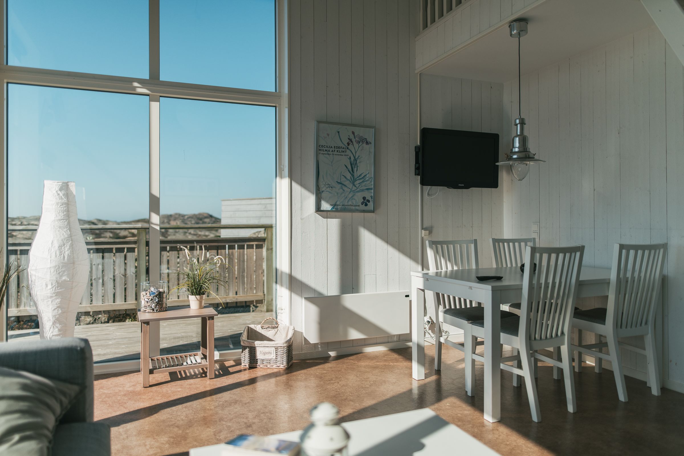 Televisión de pantalla plana de 80 cm con canales vía satélite 