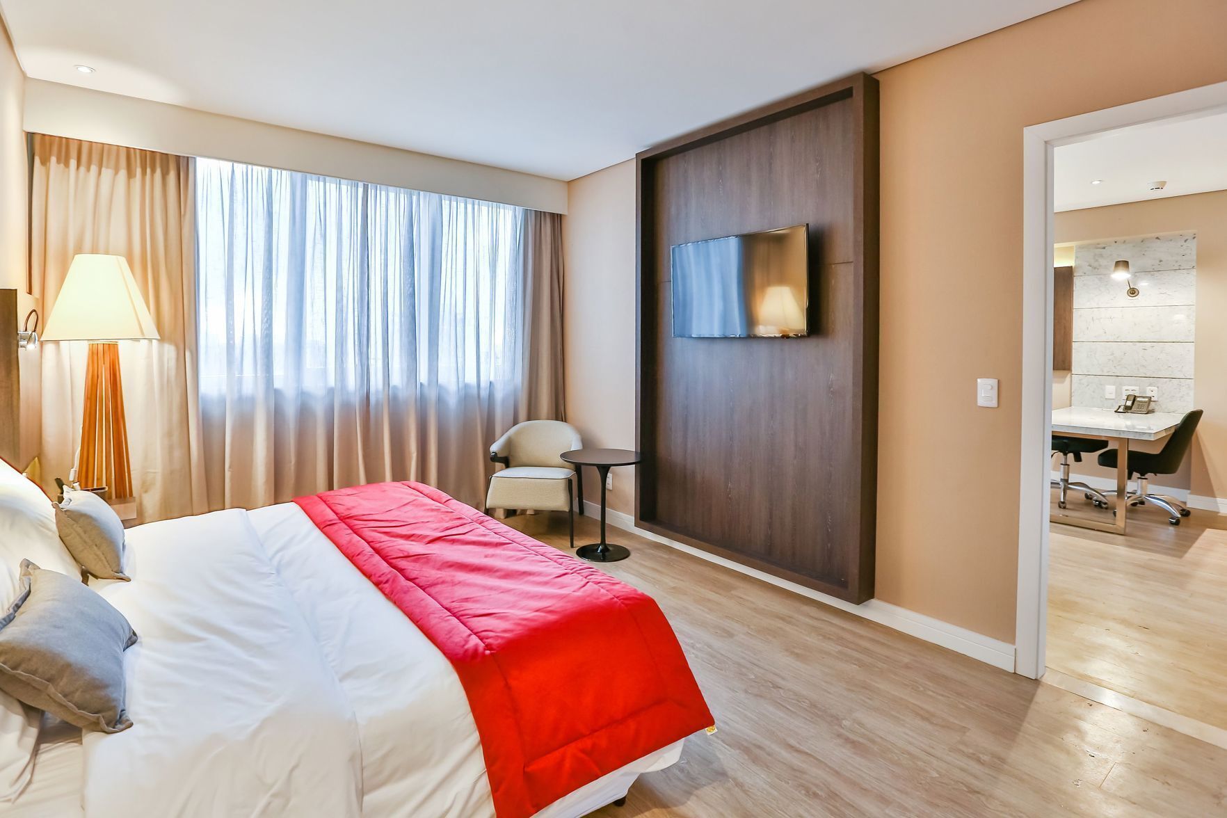 Minibar, in-room safe, desk, soundproofing