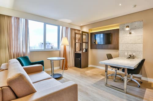 Suite | Living area | 42-inch LED TV with cable channels