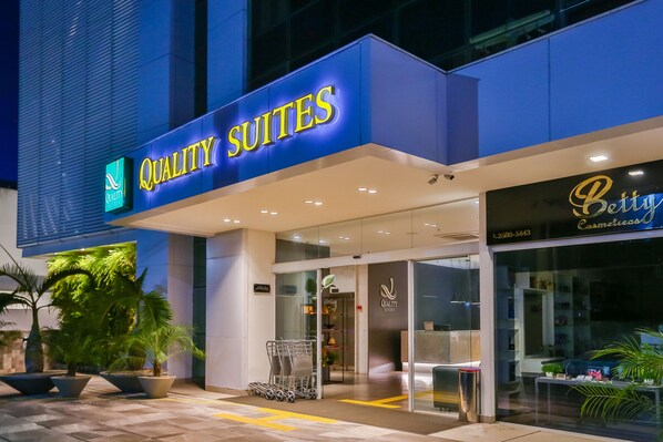 Façade de l’hébergement