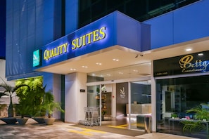 Voorkant van accommodatie