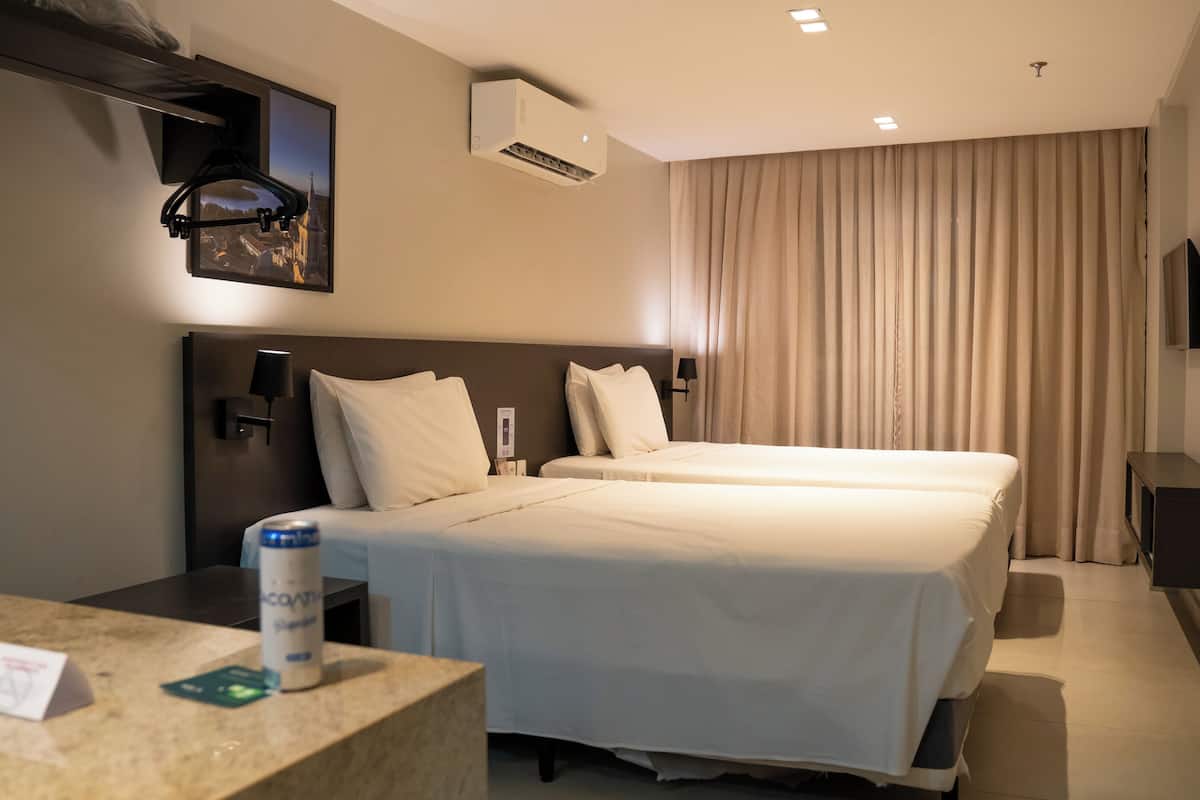 Superior Quadruple Room, 2 Double Beds | Minibar, in-room safe, laptop workspace, blackout curtains