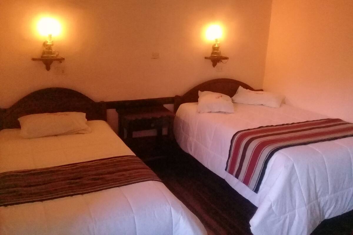 1 bedroom, desk, blackout curtains, rollaway beds