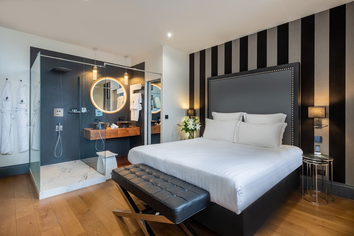 Tweepersoonskamer (Elegance) | Lakens van Egyptisch katoen, luxe beddengoed