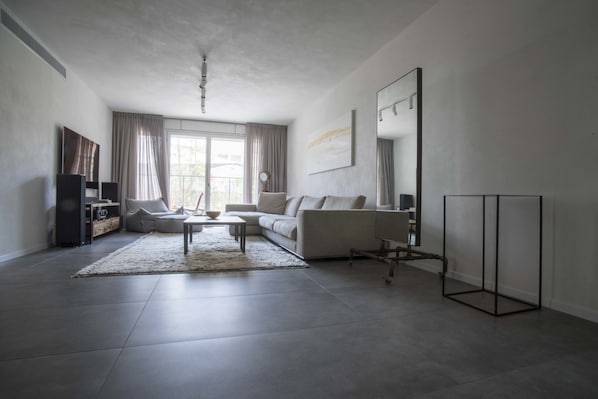 Luxury Apartment, 1 King Bed with Sofa bed | Living area