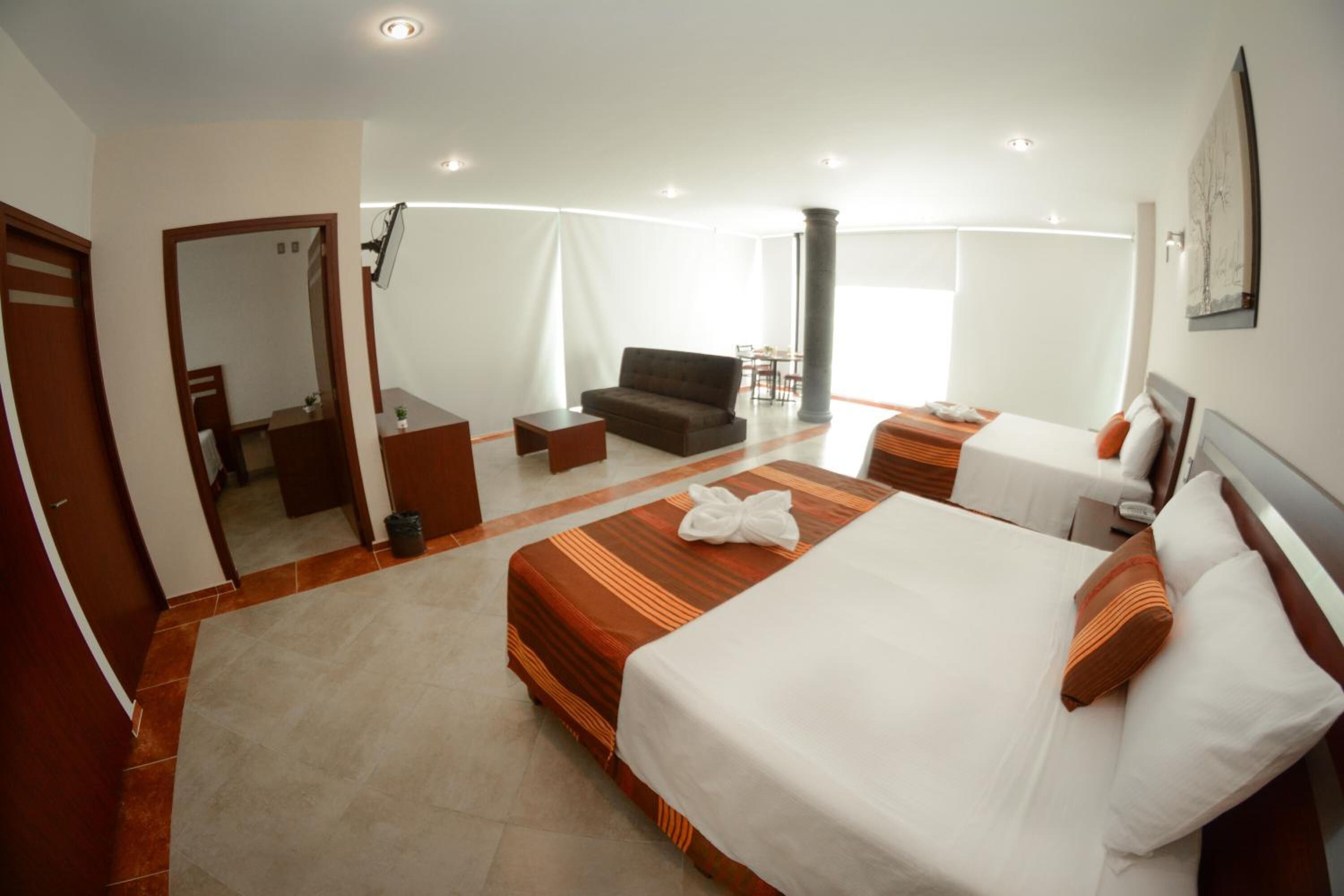 Egyptian cotton sheets, premium bedding, down duvets, Tempur-Pedic beds