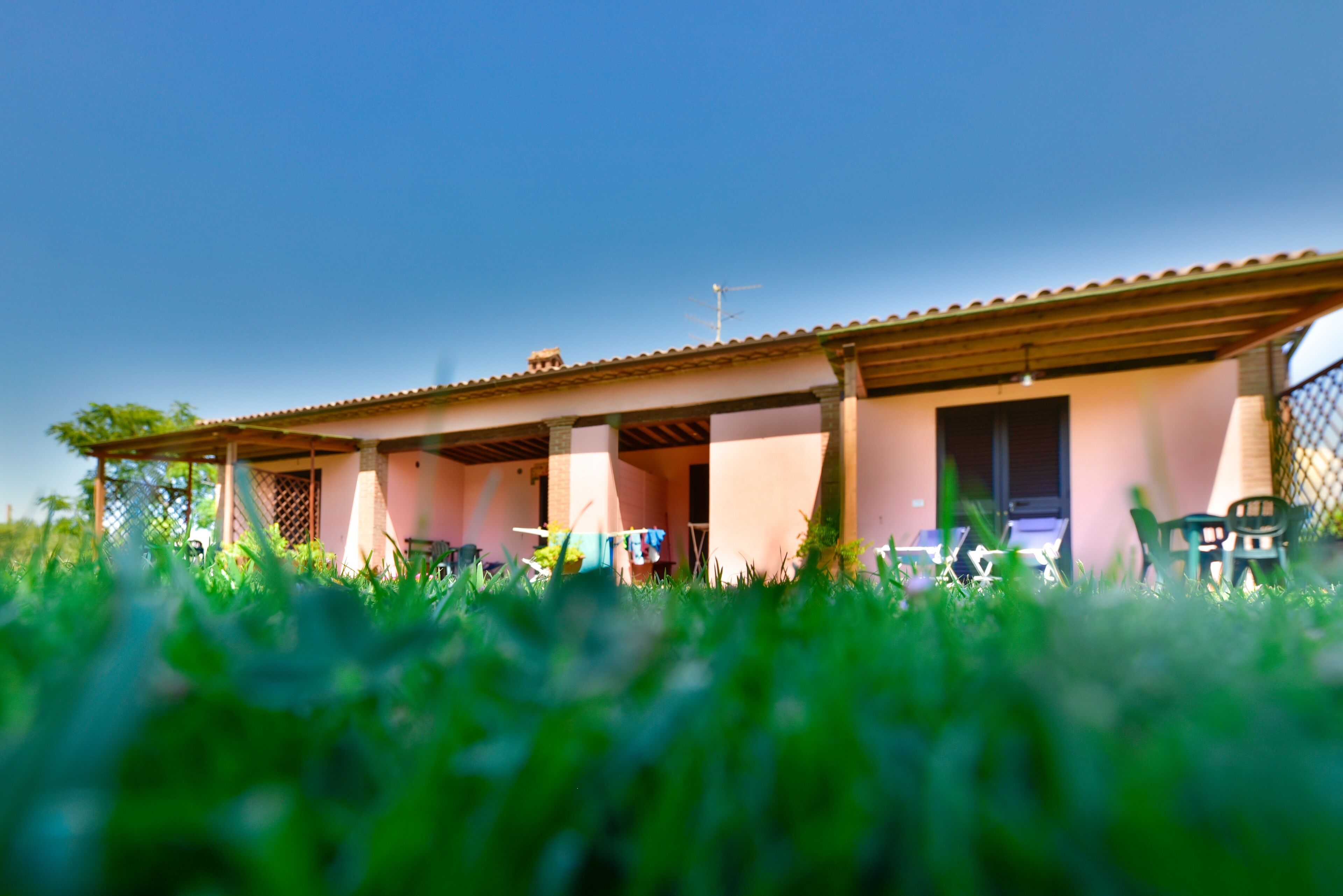 Fassade der Unterkunft