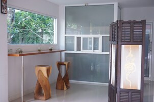 Sala de estar en el lobby