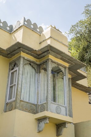 Detalhe da fachada
