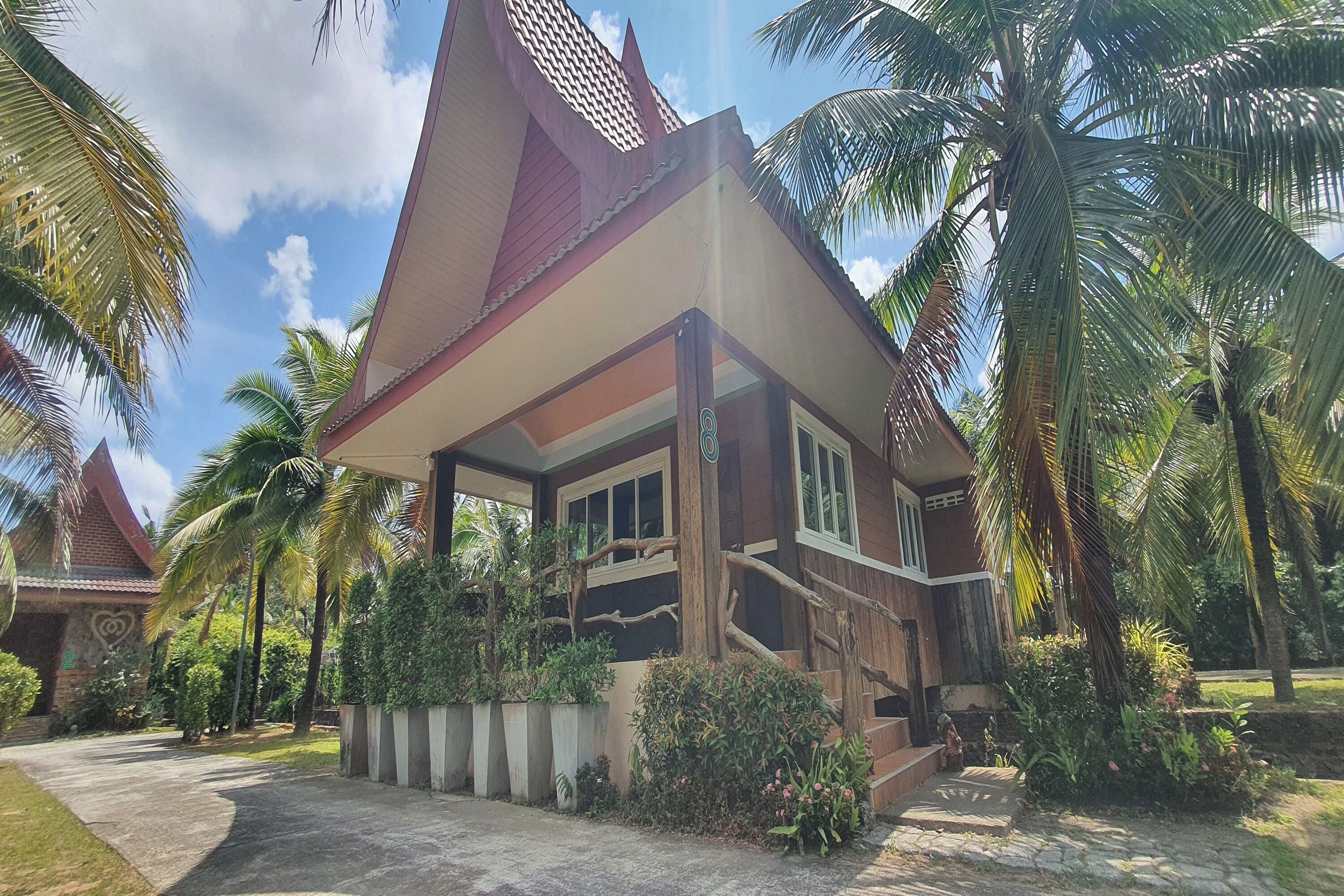 豪華別墅 | 露台/庭院