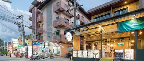 Front of property – evening/night