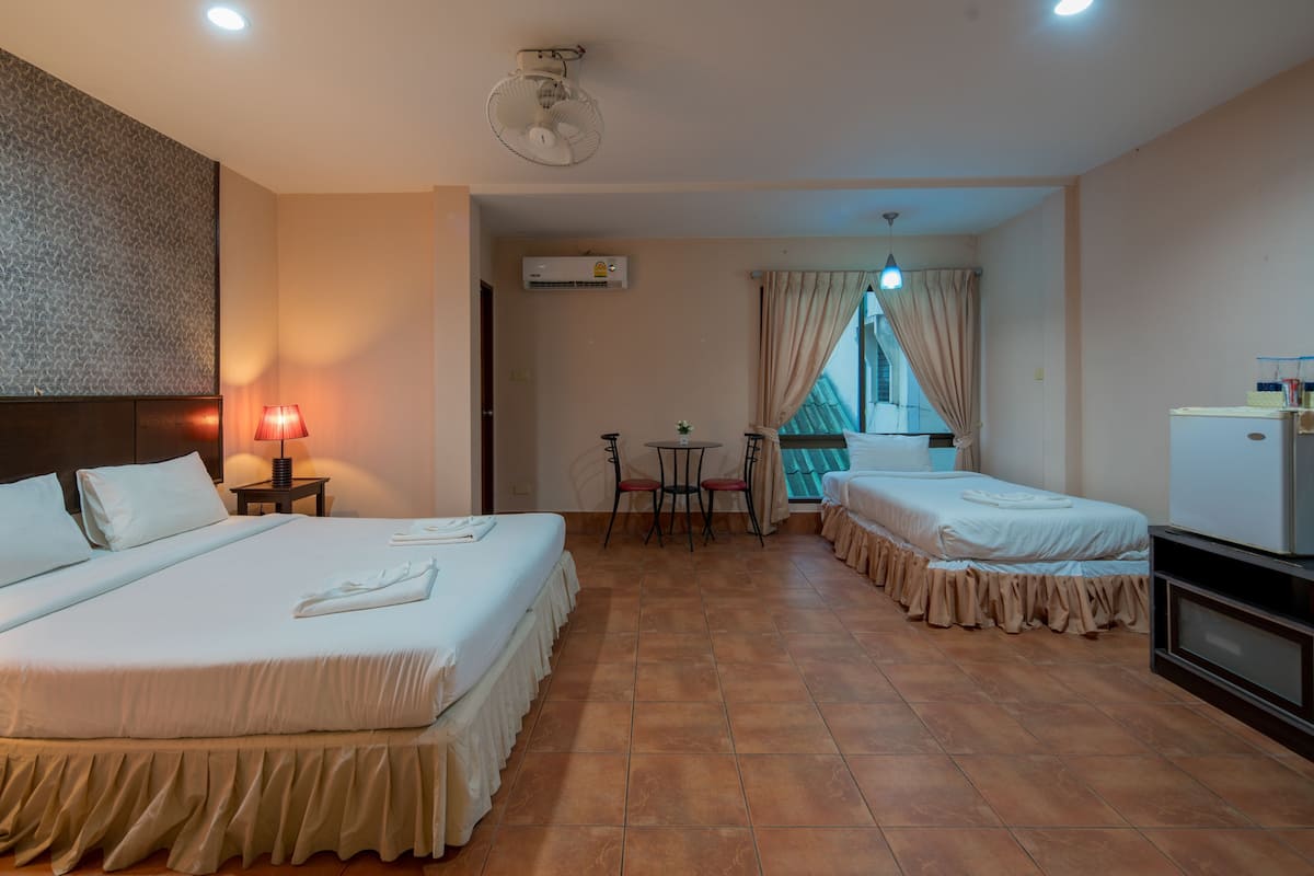 Minibar, in-room safe, desk, blackout drapes