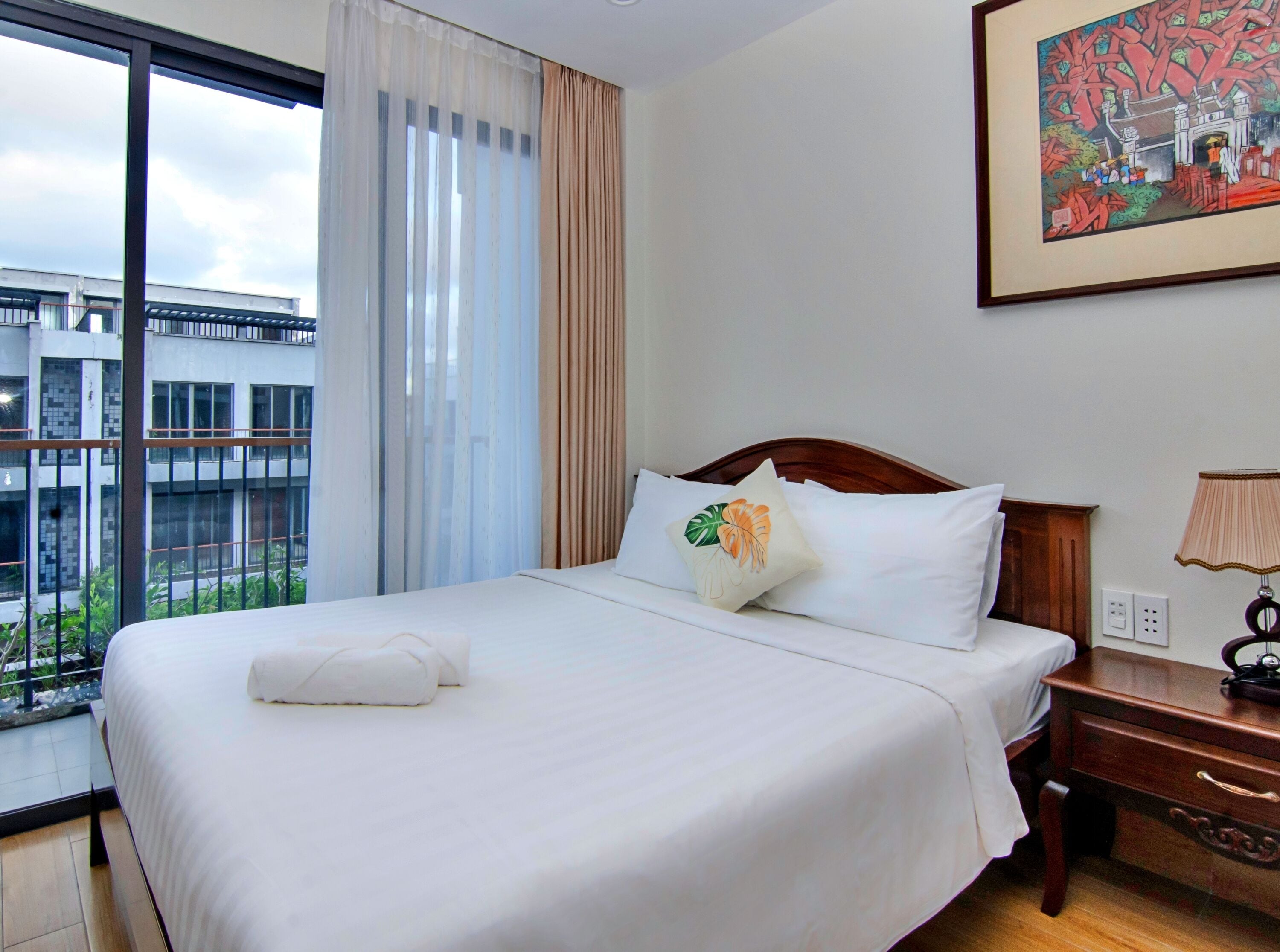 deluxe double or twin room, balcony | premium bedding, desk, laptop workspace, blackout curtains