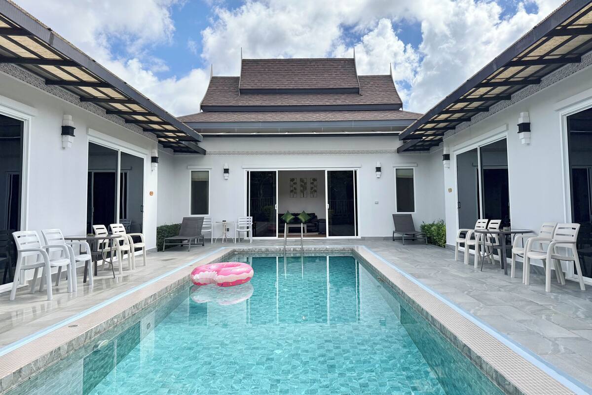 Four Bedrooms Pool Villa | In-room safe, soundproofing, rollaway beds (surcharge), WiFi (free)