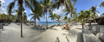 Villa Divi Divi Curacao: Breathtaking Golf View, Beach & Pool Access on Foot