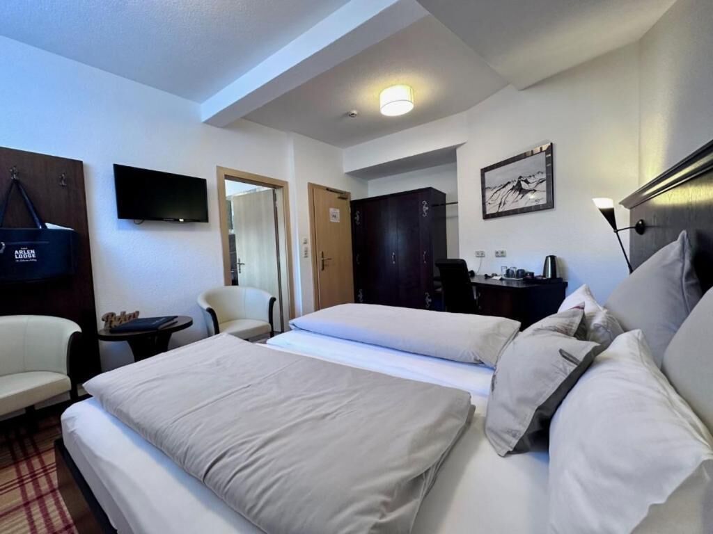 Double Room with High Windows