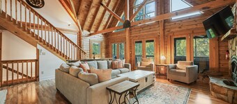 Huckleberry Hideout by SoCharm | Private Cabin Oasis