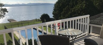 Luxury home on Lake Champlain, with pool, hot tub, kayaks, and much more